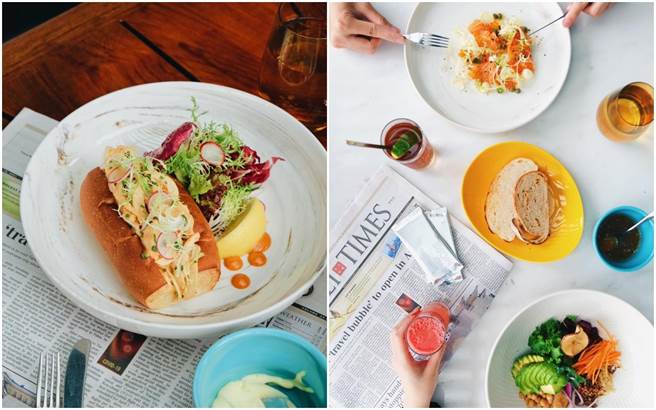 台北W饭店「轻食客」午餐，端出2道式（开胃菜加主菜）与3道式（开胃菜、主菜加甜点或起司）的午间套餐。（台北W饭店提供）