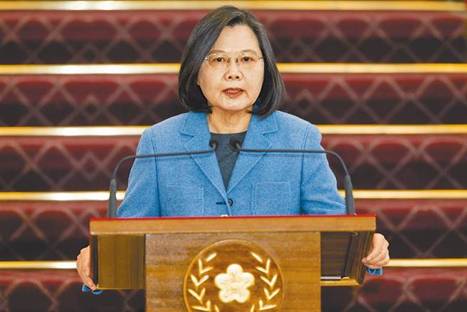 总统蔡英文。（图／本报资料照片）