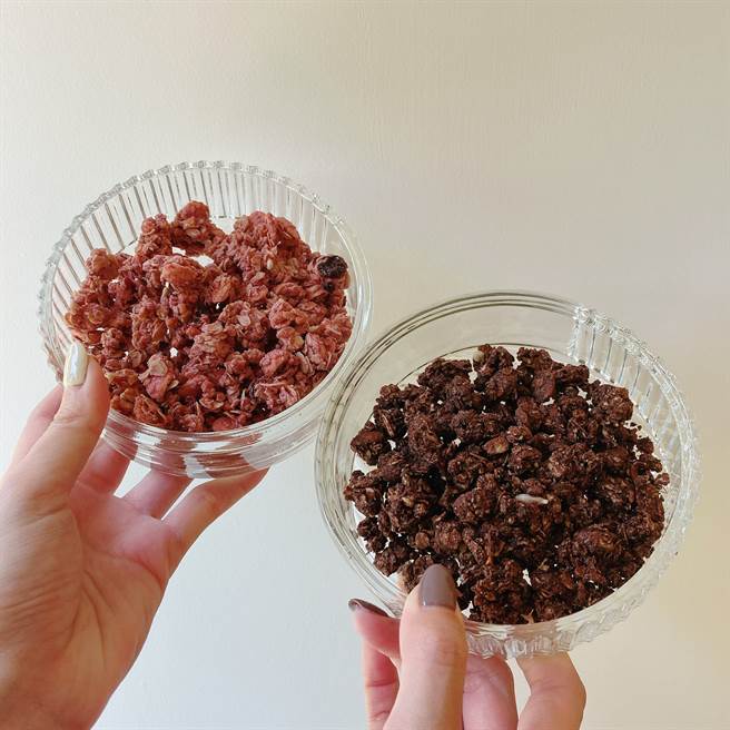 脆萃纤燕麦脆米花口感如爆米花般酥脆。（邱映慈摄）