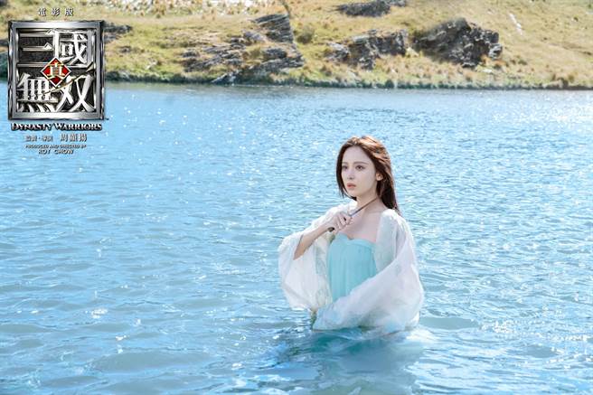 古力娜扎饰演「貂蝉」。（台北双喜电影提供）