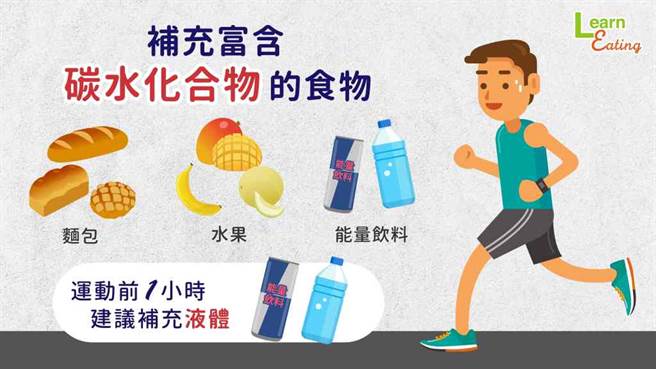 补充能量，你需要足够的碳水化合物。(图/好食课提供)