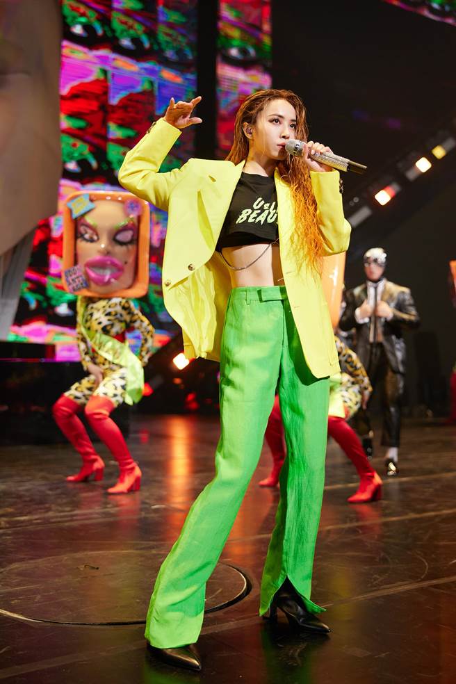 蔡依林今晚七度攻蛋。（凌时差提供）