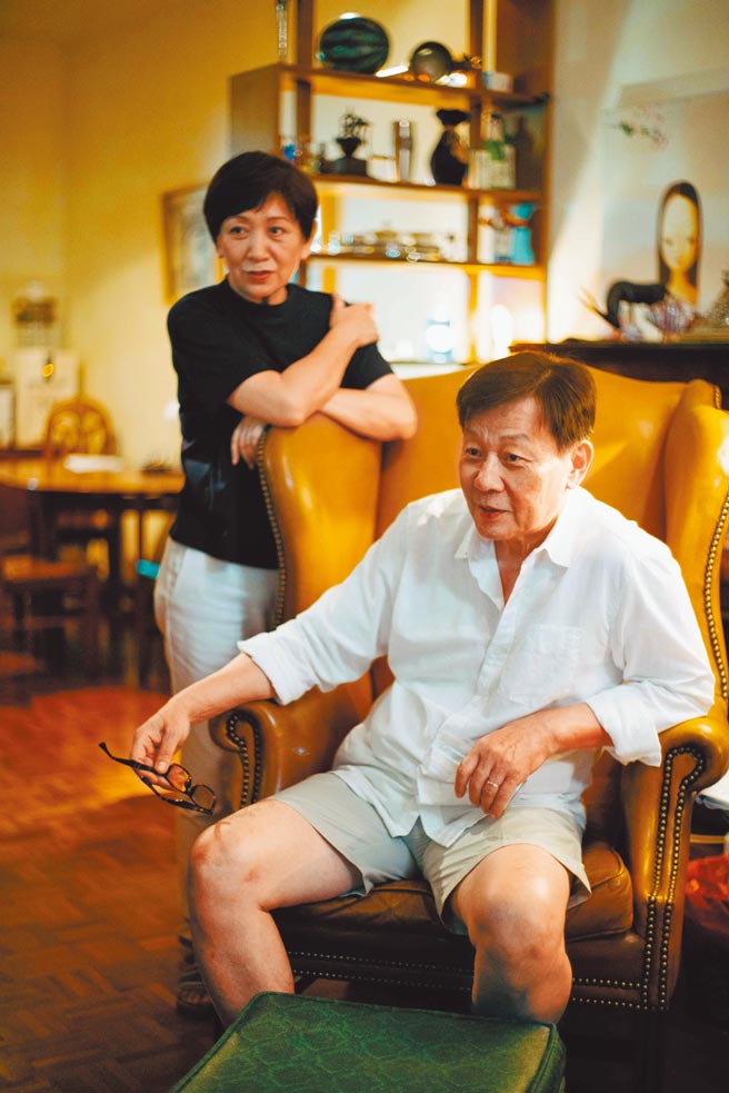 寇世勋（右）和鲍起静在片中饰演夫妻。（希望行销提供）