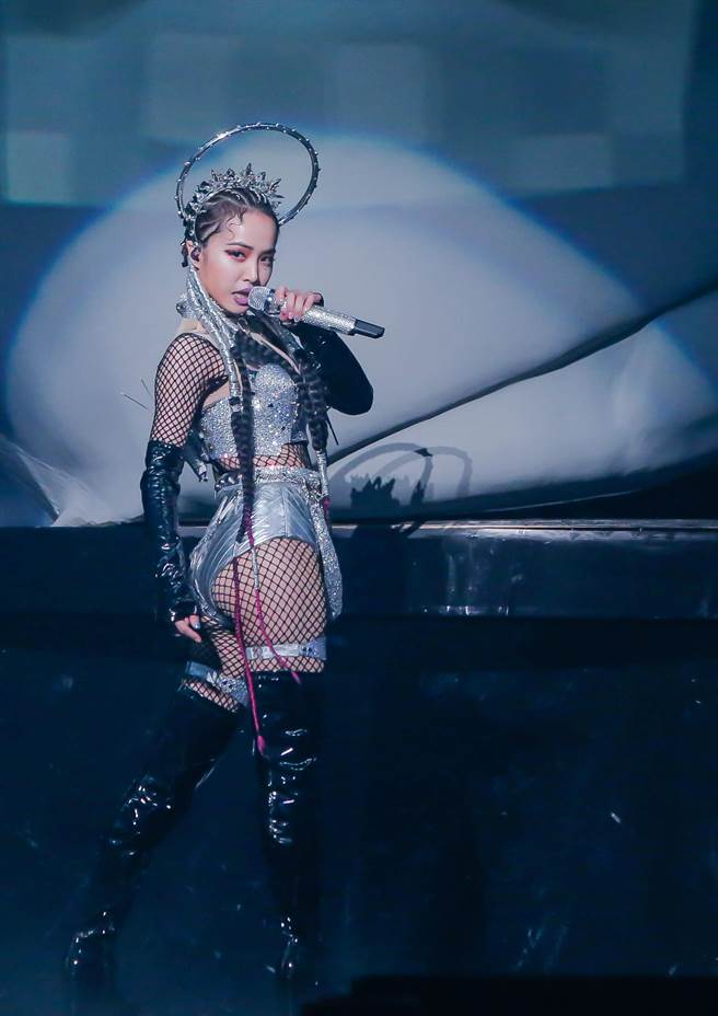 蔡依林小巨蛋开唱。（罗永铭摄）