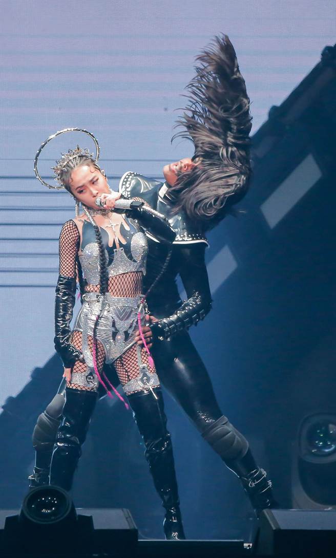 蔡依林小巨蛋开唱。（罗永铭摄）