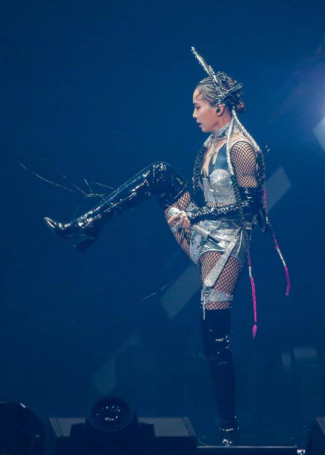 蔡依林小巨蛋开唱。（罗永铭摄）