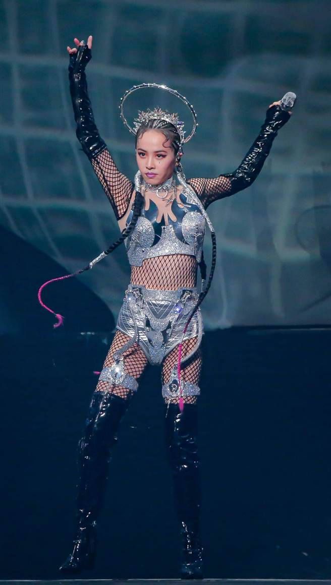 蔡依林小巨蛋开唱。（罗永铭摄）