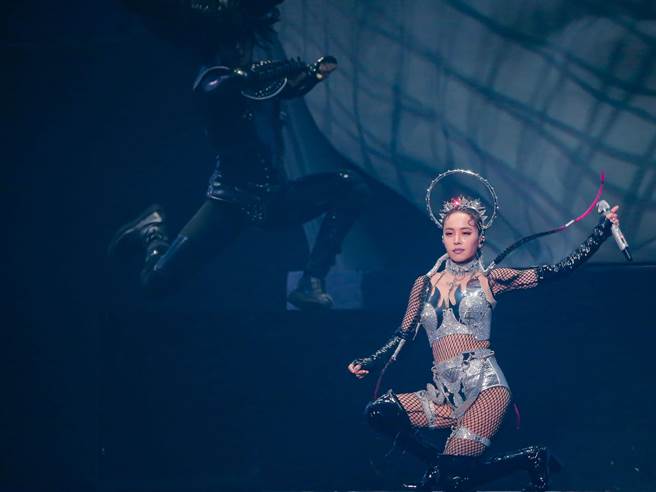 蔡依林小巨蛋开唱。（罗永铭摄）