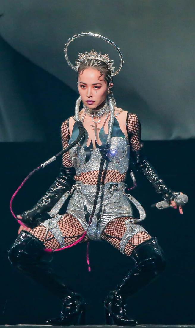 蔡依林小巨蛋开唱。（罗永铭摄）