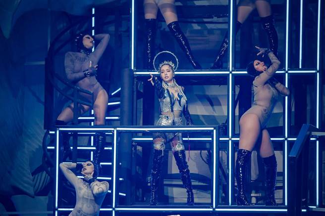 蔡依林小巨蛋开唱。（罗永铭摄）