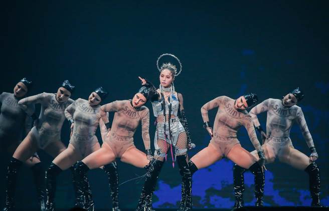 蔡依林小巨蛋开唱。（罗永铭摄）