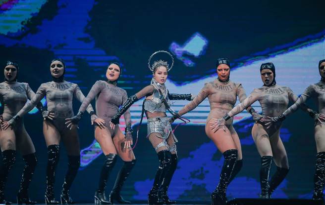 蔡依林小巨蛋开唱。（罗永铭摄）