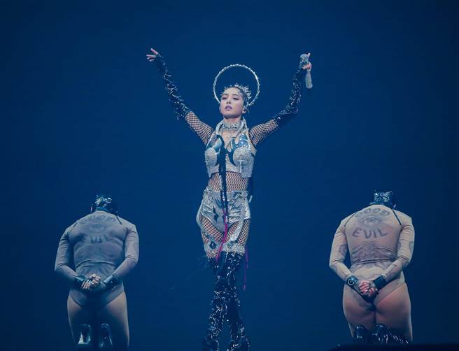 蔡依林小巨蛋开唱。（罗永铭摄）