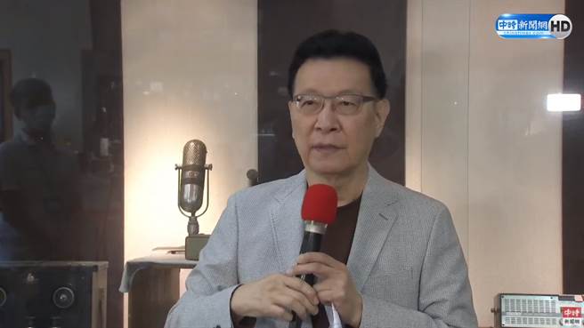 资深媒体人赵少康上午召开「地球日三问蔡英文」记者会。（图／摘自中时新闻网）