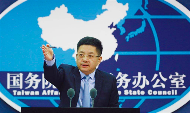 图为大陆国台办发言人马晓光。（中新社）