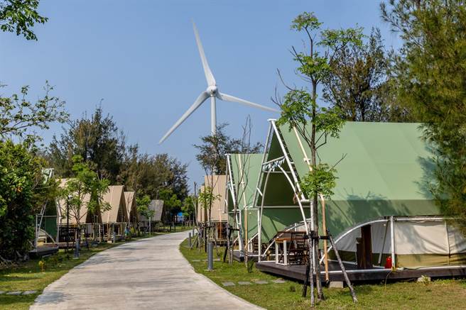 母親節即將到來，台中豪華露營區《向海那漾》推出「女王三部曲，寵愛無極限」系列活動。（《向海那漾》提供／陳淑娥台中傳真）