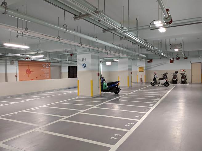 台北市大同区延平国小地下停车场今启用，试营运期间开放免费停车，5月10日起才正式收费。（黄婉婷摄）