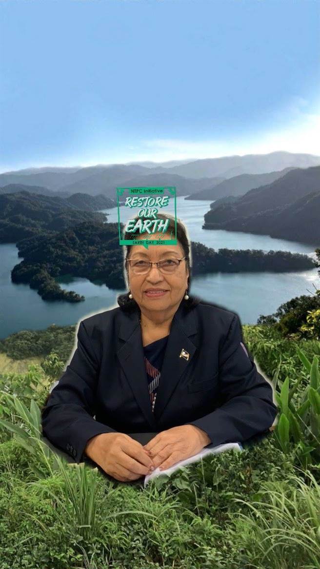 马绍尔艾芮琼大使(H.E. Neijon Rema Edwards)。(图/新北市政府 提供)