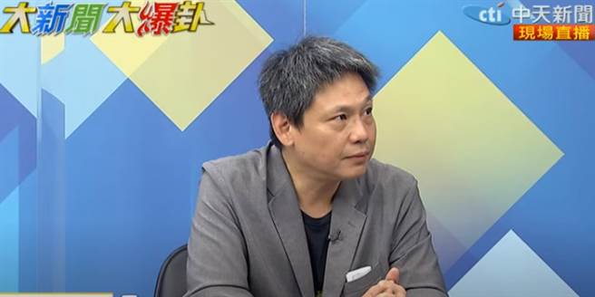 资深媒体人谢寒冰。（取自中天电视）