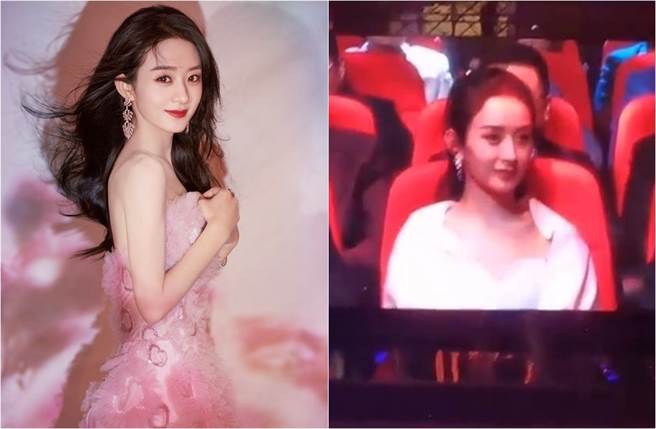 昔赵丽颖在活动上被郑恺调侃「放冯绍峰一人在家顾孩子」，当场变脸，场面尷尬。(取材自赵丽颖工作室微博、秒拍)