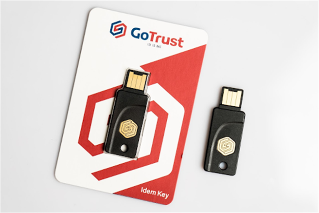 GoTrust Idem Key 动信安全金钥外观(科技狗提供)
