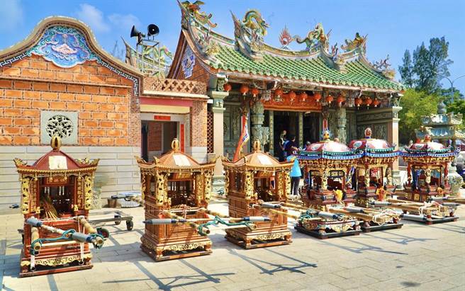 金门新头「伍德宫」始建于明神宗年间，至今已有400多年歷史。（金湖镇公所提供）