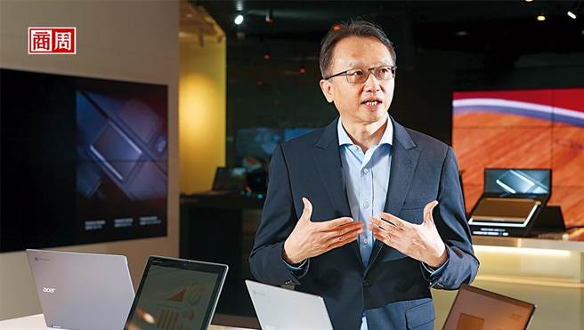 陳俊聖是科技業漲價潮中，首名剖析全局的大老。談到價格哄抬，他說:「很多中小型盤商，就是標準的蟑螂!」(圖/駱裕隆攝)