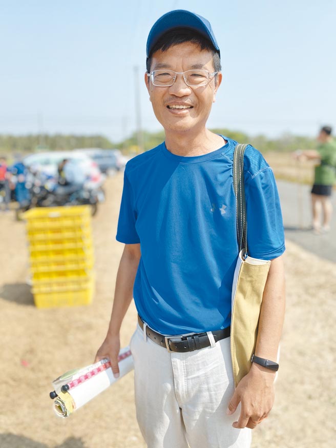 台南市归仁区红瓦厝国小老师许耿肇。（曹婷婷摄）