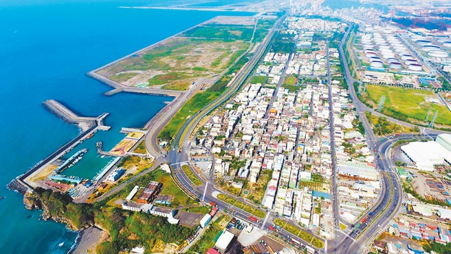 蔡政府2016年拟定在大林蒲设「新材料循环产业园区」，该计画是真正启动大林蒲迁村主因。（高雄市都发局提供／林雅惠传真）