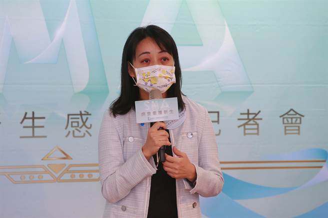立委王婉谕受邀出席「SMA病童重获新生感谢宴」。（图／台湾生命之窗慈善协会提供）