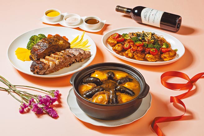 国宾大饭店粤菜厅的母亲节外带餐点。（台北国宾大饭店提供）