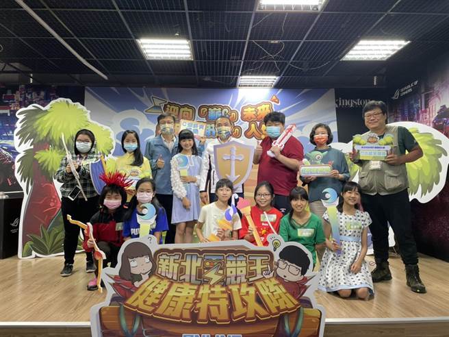 侯友宜今出席新北电竞王健康特攻队决赛。（许哲瑗摄）