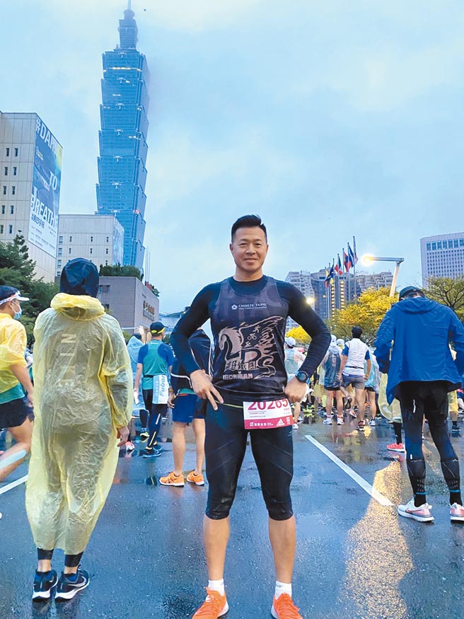 中華民國極限運動超鐵協會理事長陳品杰。圖╱中華民國極限運動超鐵協會提供