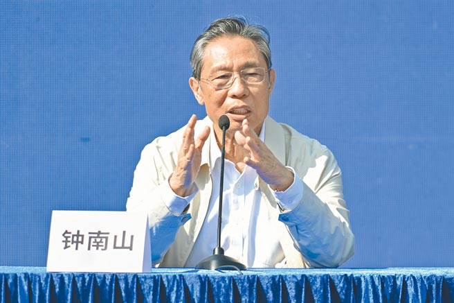 中国工程院院士锺南山。（中新社）