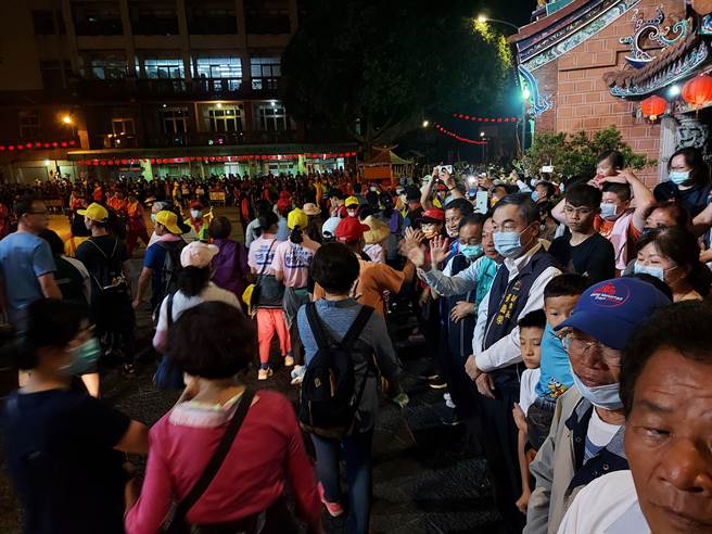 黃國榮表示，農曆「三月迎媽祖」進香熱潮，是台灣深具歷史與文化傳承意義的宗教盛事。。(台中市政府提供)