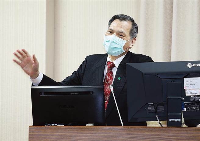 國安局長陳明通。本報資料照