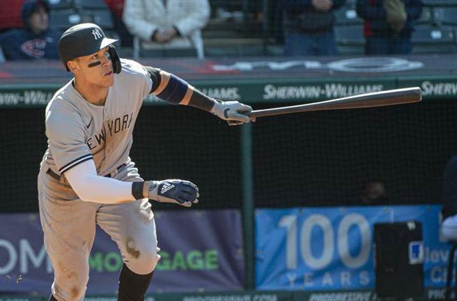 洋基外野手贾吉度过29岁生日，至今还没和球队签下长约。（美联社）