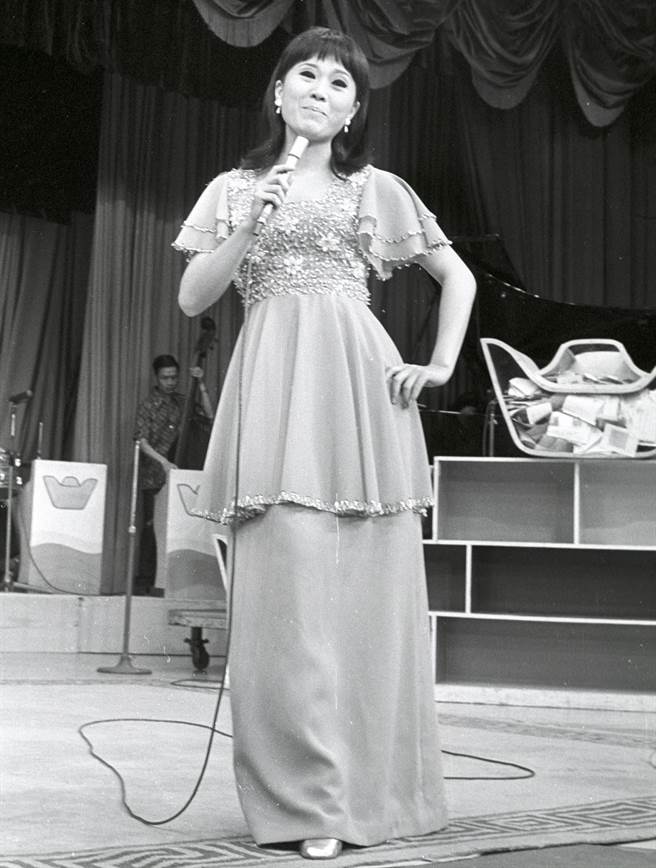 当年张琪是《群星会》台柱，人气火烫。(中时资料照片)