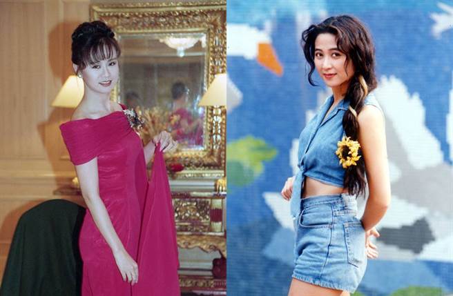 李碧华(图左)、钱幽兰当年是同公司师姊妹。(图／本报系资料照)