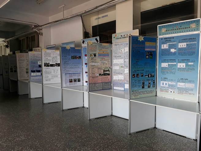 竹南君毅中學參加今年苗栗縣科展，榮獲團體總冠軍。（君毅中學提供／謝明俊苗栗傳真）