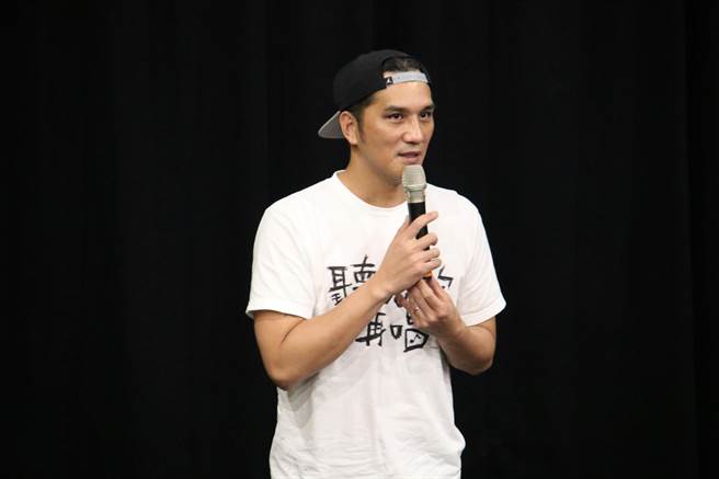 男主角马志翔表示，大家在人生中或多或少都会碰到困难与低潮，希望透过《听见歌 再唱》这部片，能带给大家一些面对挫折的勇气与力量。（戴上容摄）