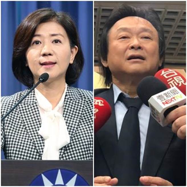 王世坚和王育敏在政论节目中因对卢秀燕民调解读产生分歧而互相杠上。(合成图 资料照)