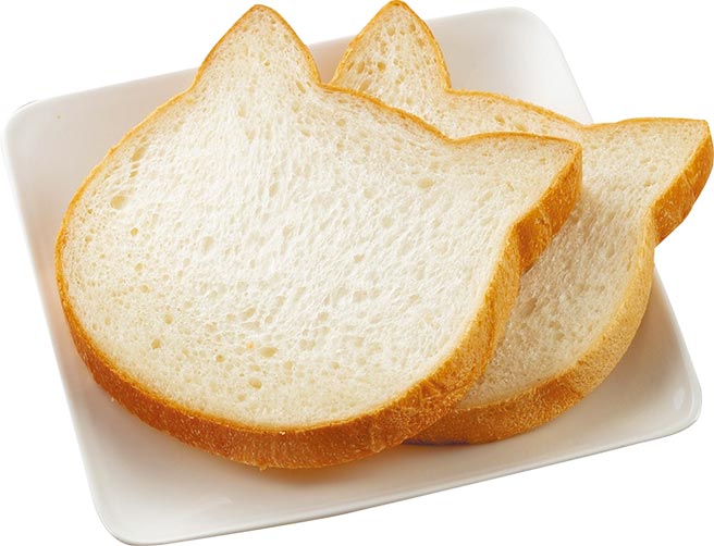全联READ BREAD「猫咪生吐司」主打疗癒外型，还有专属盒子包装，预计4/30上市。图／业者提供