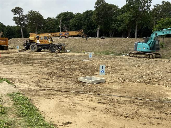 台中市凿88口紧急抗旱井，预计5月底完成，合计每日增供11.5万吨公共用水。（卢金足摄）