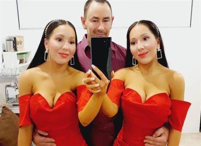 安娜与露西共享同个男友9年。(图/翻摄自annalucydecinque IG)