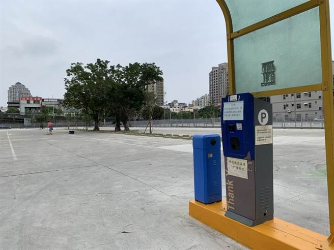 新竹市锦华停车场将于5月1日重新启用，届时可在闹区提供270格汽车位。（陈育贤摄）