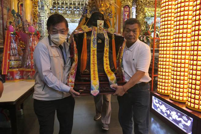 安平開台天后宮經請示神明並擲筊獲神明同意，29日將舉行「雩祭」祈雨古禮。(安平開台天后宮提供／曹婷婷台南傳真)