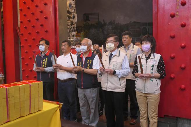 安平開台天后宮經請示神明並擲筊獲神明同意，29日將舉行「雩祭」祈雨古禮。(安平開台天后宮提供／曹婷婷台南傳真)