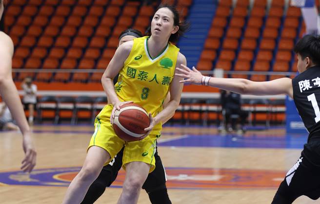 黄铃娟今天比赛攻下全场最高14分。（中华篮协提供）