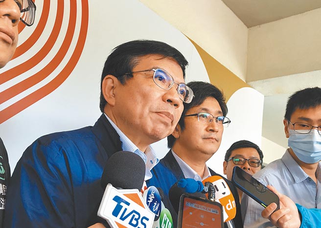 交通部长王国材。（陈彩玲摄）